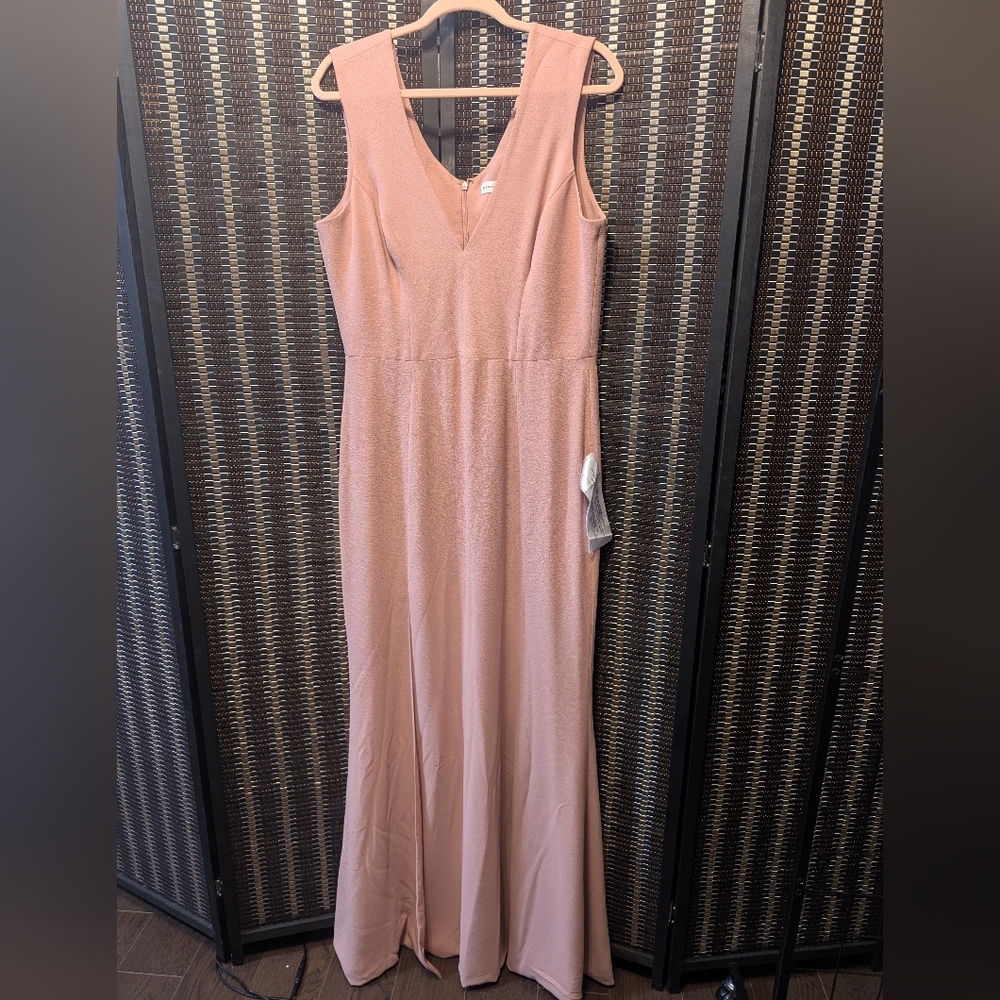 Dress The Population Sandra Gown In Mauve NWT (XL / 12)